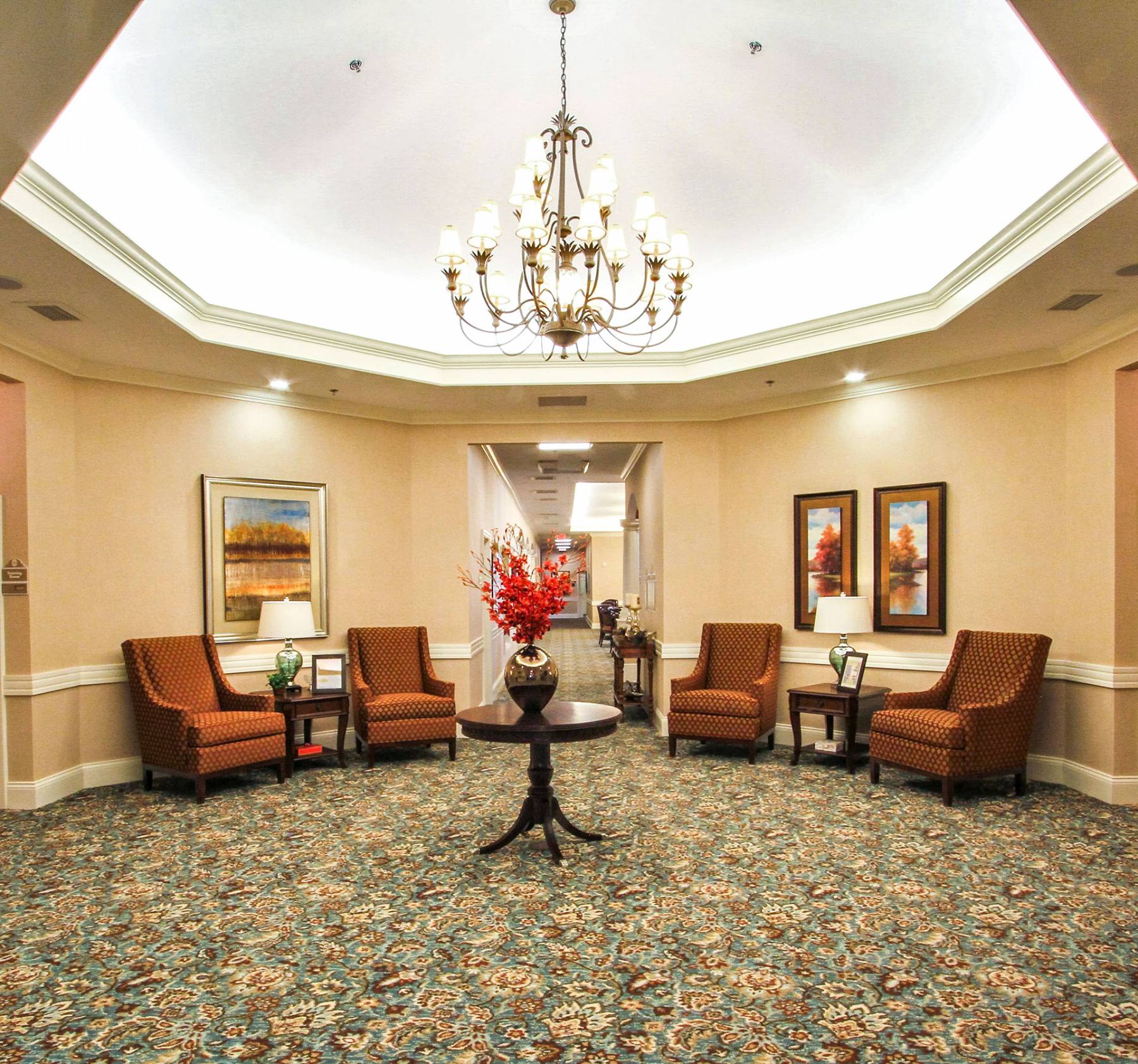 Senior Residences in South Carolina - Community Lobby