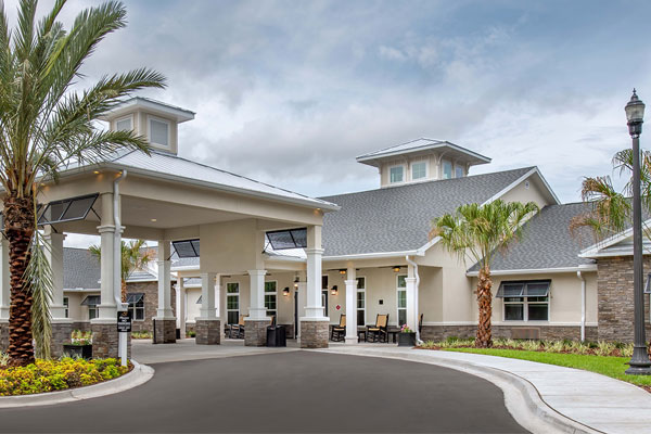 Assisted Living in Florida - Communtiy Entrance