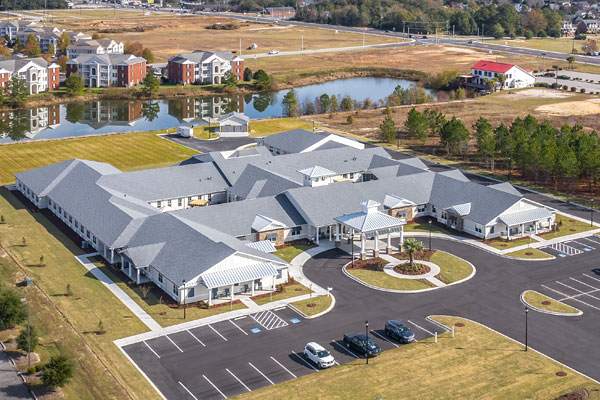 Senior Residences in Kansas - Aerial Photo of Community