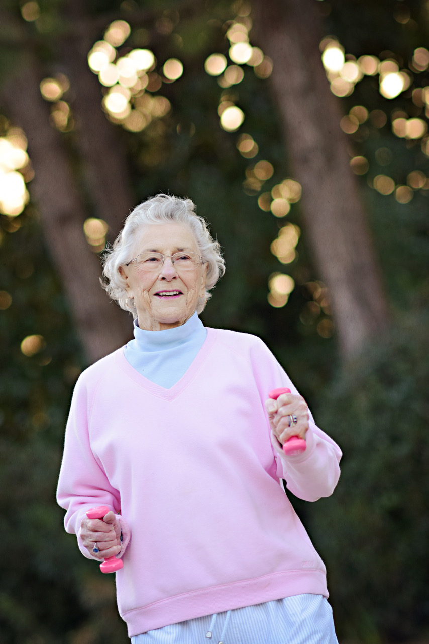 Assisted Living in Georgia - Resident on a walk